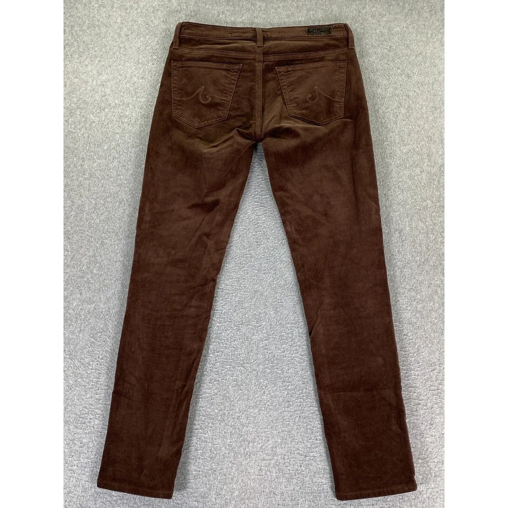 Adriano Goldschmied The Stevie Ankle Brown Corduroy 26R‎ (Fits 28) Preppy City